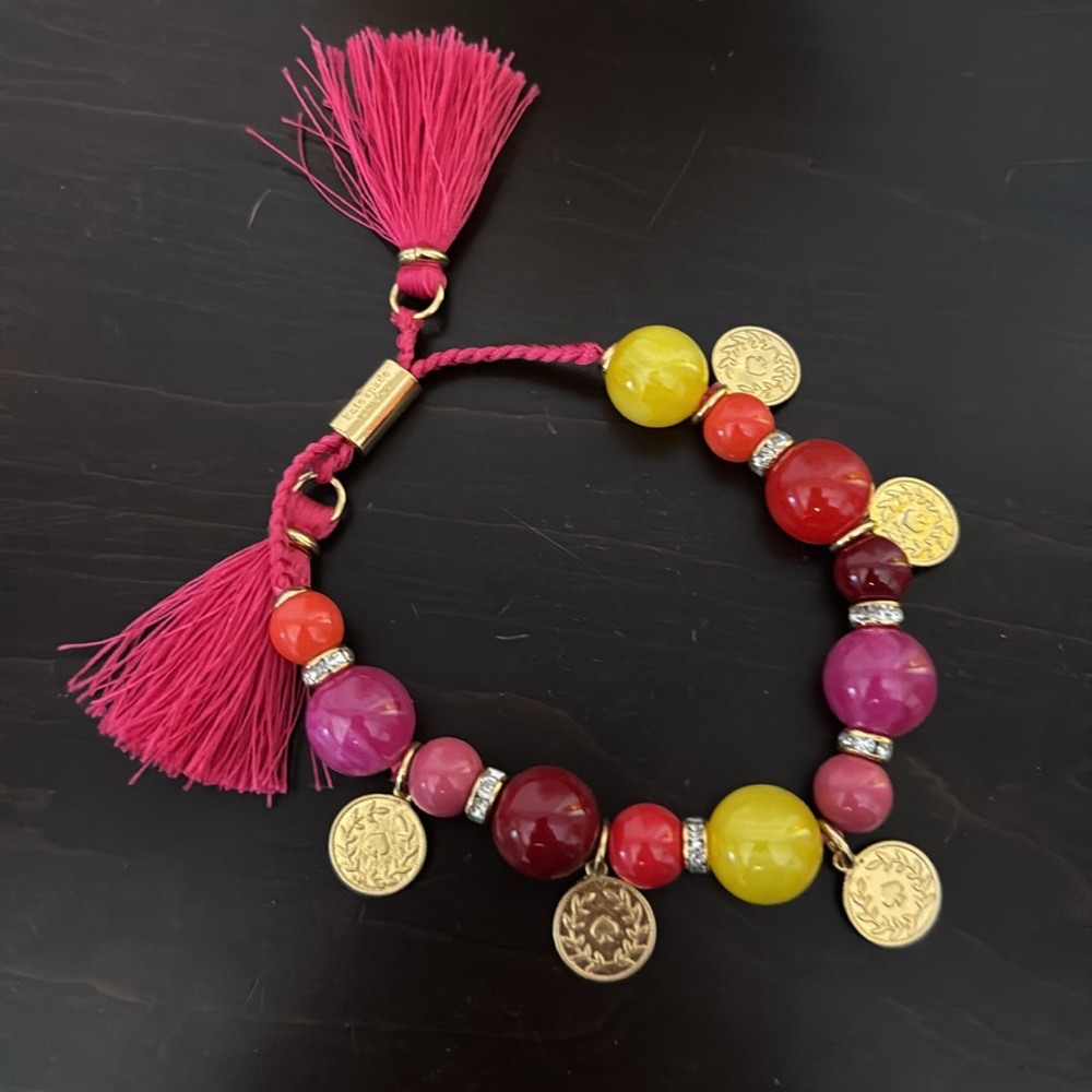 Kate Spade Beaded Bracelet with Gold Accents